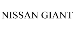 NISSAN GIANT trademark