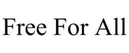 FREE FOR ALL trademark