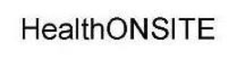 HEALTHONSITE trademark