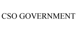 CSO GOVERNMENT trademark