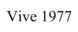 VIVE 1977 trademark