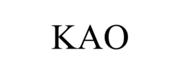 KAO trademark