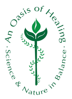 AN OASIS OF HEALING SCIENCE & NATURE INBALANCE trademark