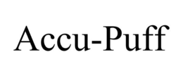 ACCU-PUFF trademark