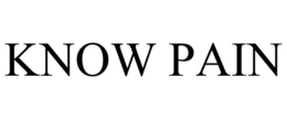 KNOW PAIN trademark