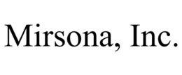 MIRSONA, INC. trademark