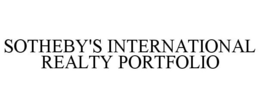 SOTHEBY'S INTERNATIONAL REALTY PORTFOLIO trademark