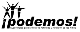 ¡PODEMOS! SUGERENCIAS PARA MEJORAR LA ACTIVIDAD Y NUTRICIÓN DE LOS NIÑOS trademark