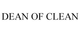 DEAN OF CLEAN trademark