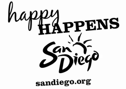 HAPPY HAPPENS SAN DIEGO SANDIEGO.ORG trademark