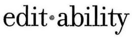 EDIT ABILITY trademark