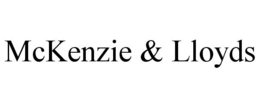 MCKENZIE & LLOYDS trademark