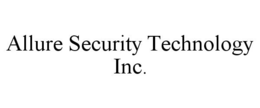 ALLURE SECURITY TECHNOLOGY INC. trademark
