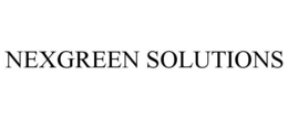 NEXGREEN SOLUTIONS trademark