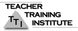 TTI TEACHER TRAINING INSTITUTE trademark