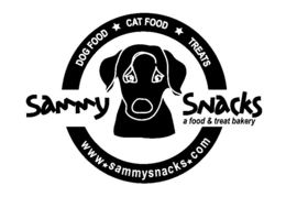 SAMMY SNACKS A FOOD & TREAT BAKERY DOG FOOD CAT FOOD TREATS WWW.SAMMYSNACKS.COM trademark