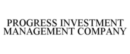 PROGRESS INVESTMENT MANAGEMENT COMPANY trademark