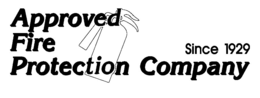 APPROVED FIRE PROTECTION COMPANY SINCE 1929 trademark