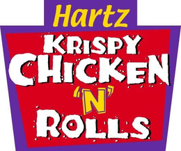 HARTZ KRISPY CHICKEN 'N' ROLLS trademark