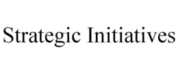 STRATEGIC INITIATIVES trademark