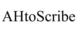 AHTOSCRIBE trademark