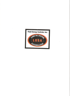 FLUID ENERGY CONTROLS, INC. LOSA LUBE OIL SYSTEM ACCUMULATOR trademark