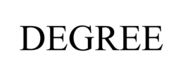 DEGREE trademark
