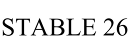 STABLE 26 trademark