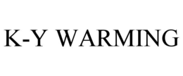K-Y WARMING trademark