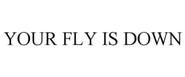 YOUR FLY IS DOWN trademark
