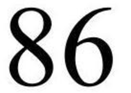 86 trademark