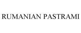 RUMANIAN PASTRAMI trademark