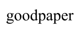 GOODPAPER trademark