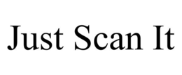 JUST SCAN IT trademark
