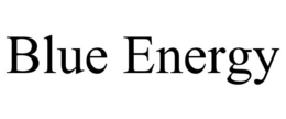 BLUE ENERGY trademark