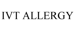 IVT ALLERGY trademark