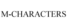 M-CHARACTERS trademark