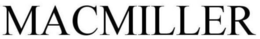 MACMILLER trademark