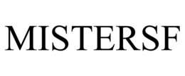 MISTERSF trademark