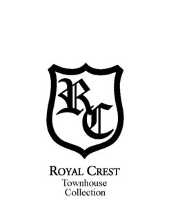 RC ROYAL CREST TOWNHOUSE COLLECTION trademark