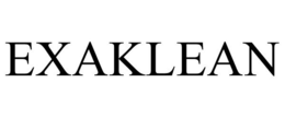 EXAKLEAN trademark