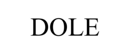 DOLE trademark