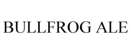 BULLFROG ALE trademark