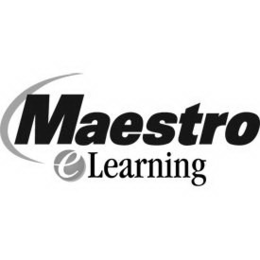 MAESTRO E LEARNING trademark