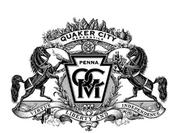 QUAKER CITY MERCANTILE PENNA. QCM VIRTUE LIBERTY AND INDEPENDENCE 1682 trademark