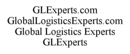 GLEXPERTS.COM GLOBALLOGISTICSEXPERTS.COM GLOBAL LOGISTICS EXPERTS GLEXPERTS trademark