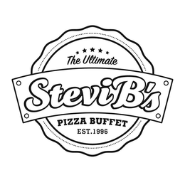 THE ULTIMATE STEVI B'S PIZZA BUFFET EST. 1996 trademark
