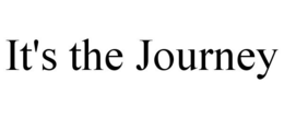 IT'S THE JOURNEY trademark
