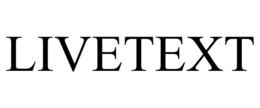 LIVETEXT trademark