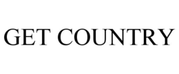 GET COUNTRY trademark